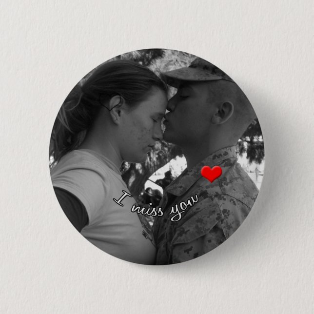 Forget Me Not Button (Front)