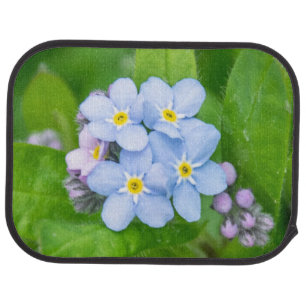 Forget-me-not Car Floor Mat