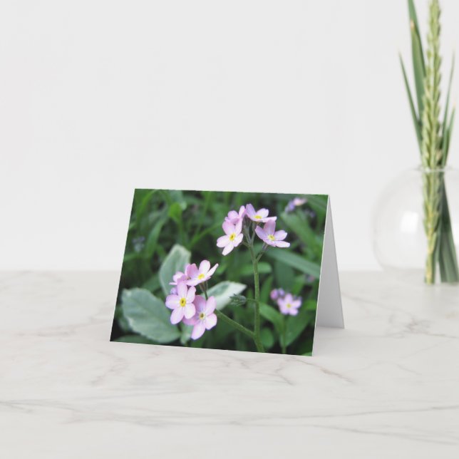 Forget-me-not card (Front)