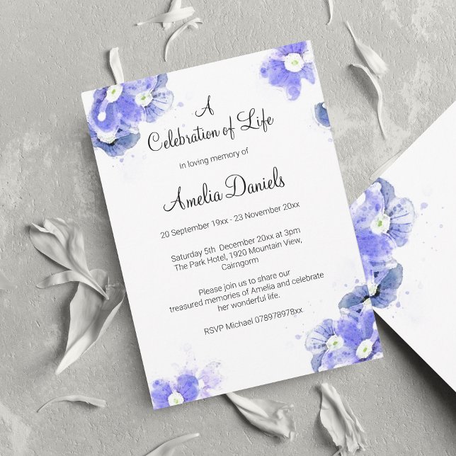 Forget-Me-Not Celebration of Life  Announcement (Creator Uploaded)