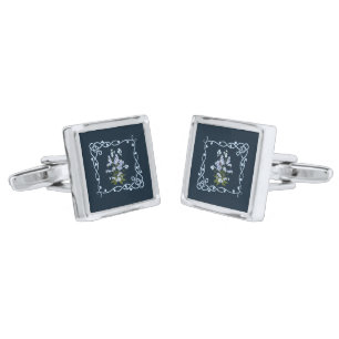 Forget me not classic cufflinks