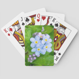 Forget-me-not, Classic Playing Cards