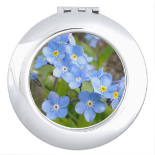 Forget Me Not Compact Mirror