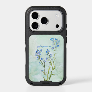 Forget me not Custom Watercolor Garden Flower iPhone 17 Pro Case