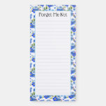 Forget Me Not Do Do List Magnetic Notepad at Zazzle