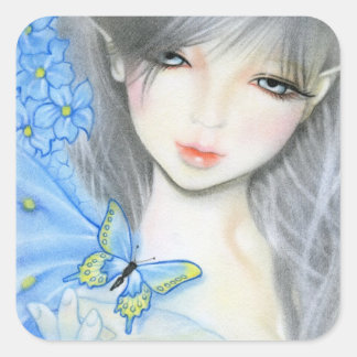 Forget me not Fairy sticker