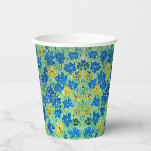 Forget_Me_Not Floral Paper Cups