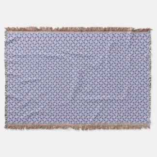 Forget Me Not Floral Throw Blanket