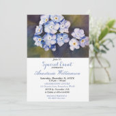 FORGET ME NOT FLOWER PARTY EVENT INVITE (Standing Front)