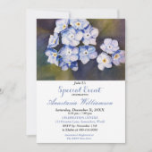 FORGET ME NOT FLOWER PARTY EVENT INVITE (Front)