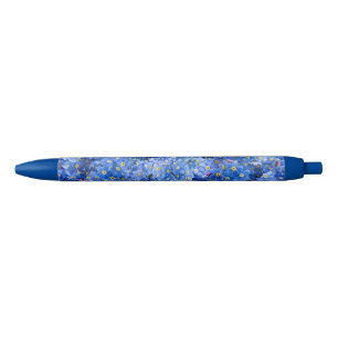 Forget Me Not Flower Pattern Pen