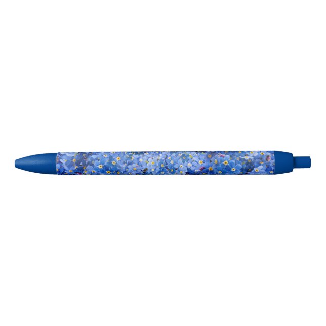 Forget Me Not Flower Pattern Pen (Front)