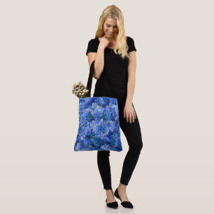 Forget Me Not Flower Pattern Tote Bag