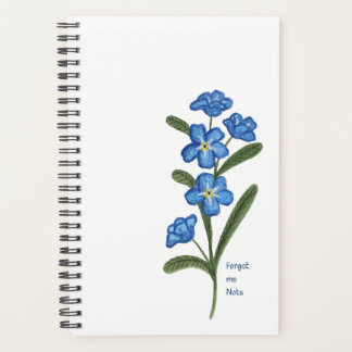 Forget Me Not Flower Planner