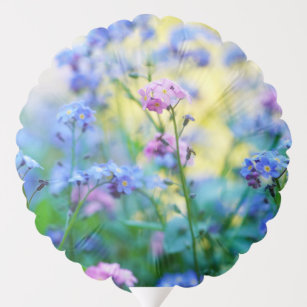 Forget-Me-Not Flowers Balloon