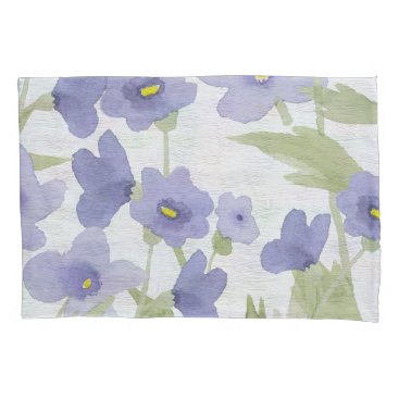 forget-me-not flowers pattern pillowcase