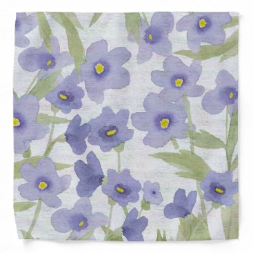 forget-me-not-flowers print bandana