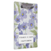 forget-me-not-flowers print floral pattern clipboard (Right)