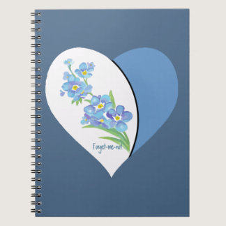Forget-me-not Flowers Quote Journal