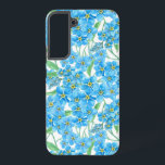 Forget me not flowers samsung galaxy s22  case<br><div class="desc">Watercolor seamless pattern design with forget me not flowers.</div>