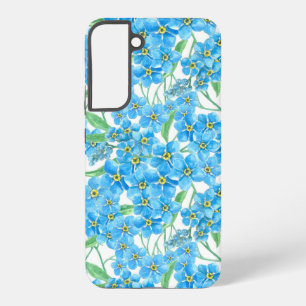 Forget me not flowers samsung galaxy s22+ case