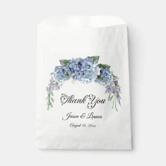 Forget-Me-Not Flowers Watercolor Elegant Favor Bag