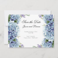 Forget-Me-Not Flowers Watercolor Elegant Script