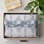 Forget-Me-Not Flowers Watercolor Elegant  Tissue Paper