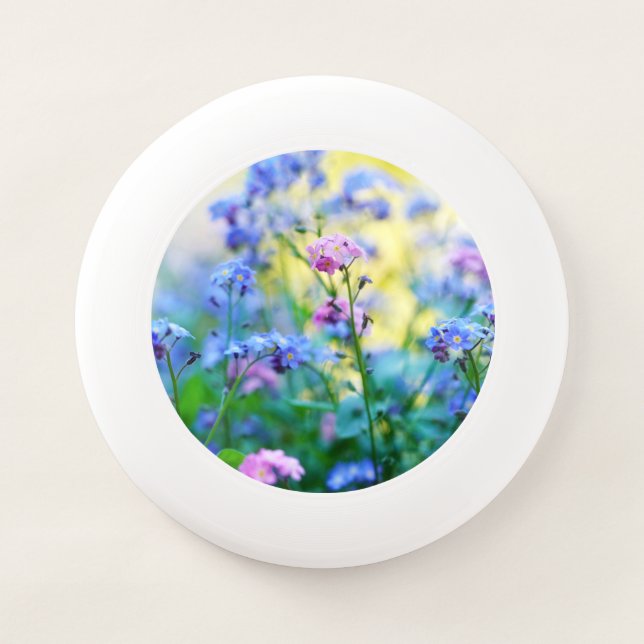 Forget-Me-Not Flowers Wham-O Frisbee (Front)