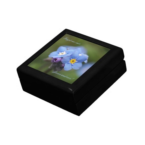 Forget_me_not forever and ever keepsake box