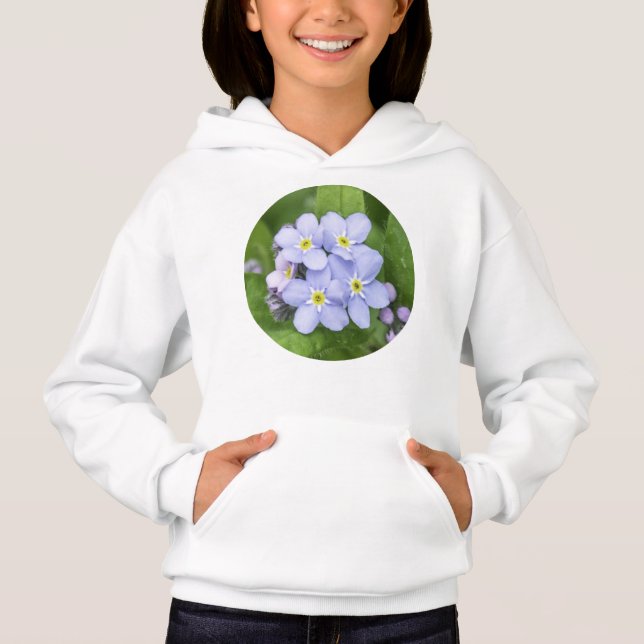 Forget-me-not,  hoodie (Front)