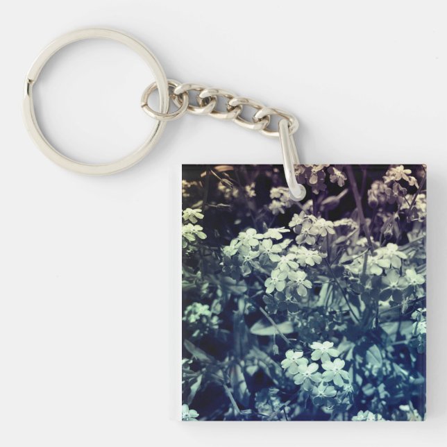 forget me not keychain (Front)