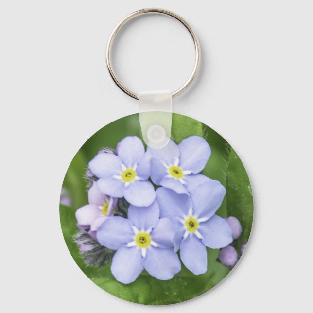 Forget-me-not Keychain (Front)