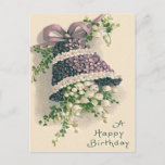 Forget-Me-Not Lily of The Valley Bell Postcard