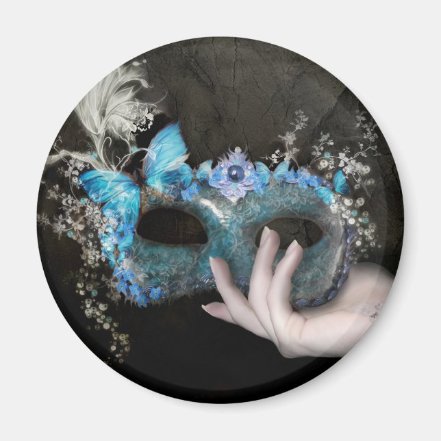 Forget Me Not - Masquerade Magnet (Front)
