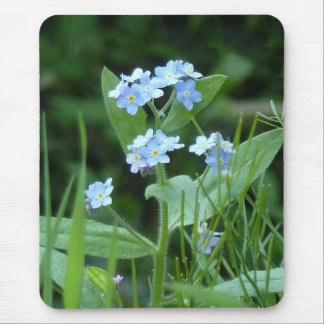 Forget-me-not Mouse Pad