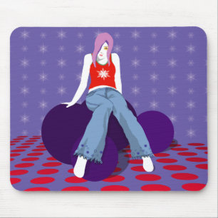 "Forget Me Not" Mousepad