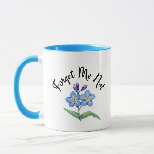 Forget Me Not Mug