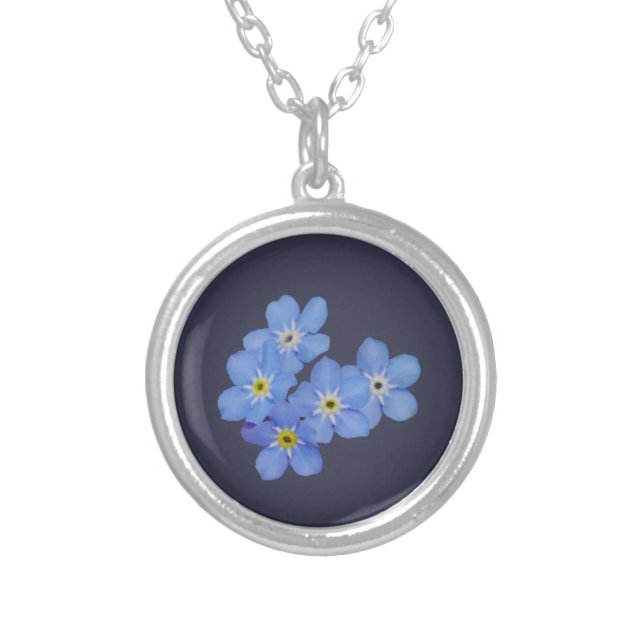 Forget Me Not Necklace (Front)