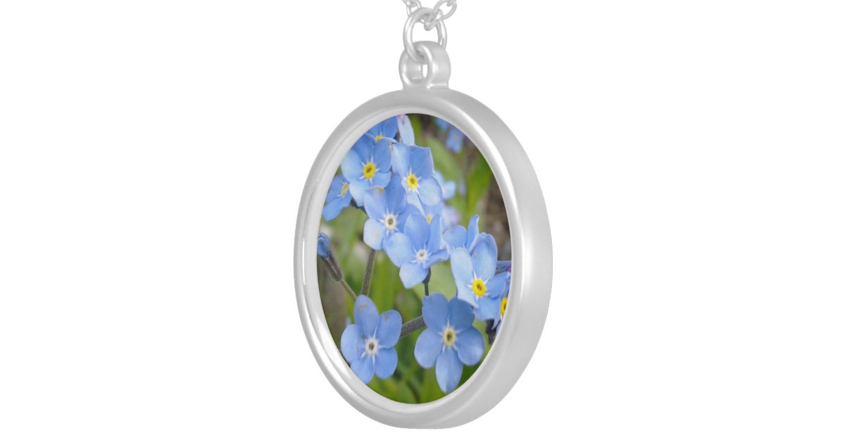 Forget Me Not Necklace | Zazzle