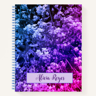 Forget me not notebook