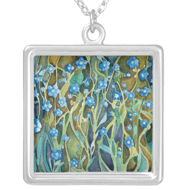 Forget Me Not Pendant (Front)