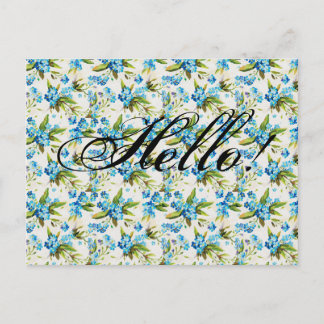 Forget-Me-Not Postcard