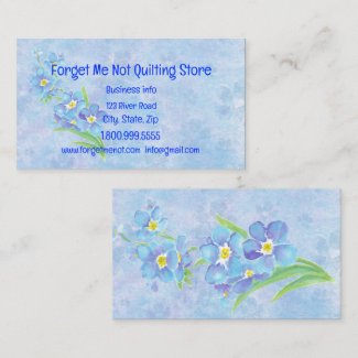 Forget Me Not Pretty Blue Garden Flower  