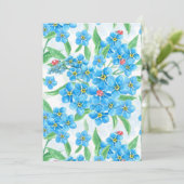 Forget me not seamless pattern (Standing Front)