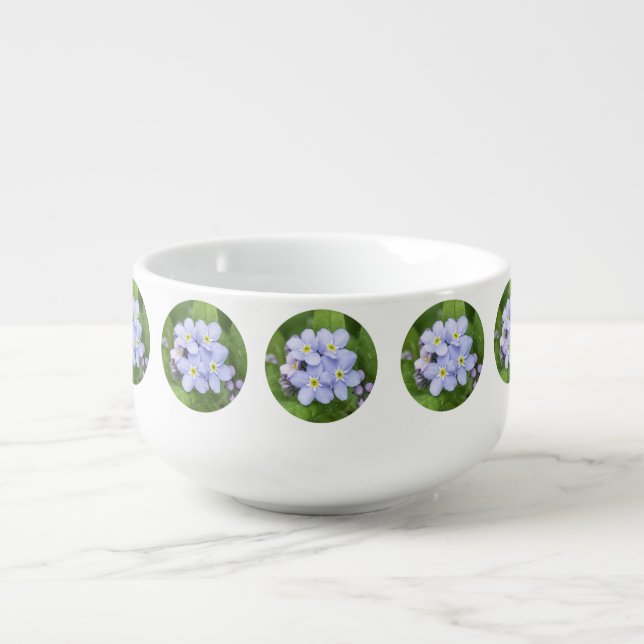 Forget-me-not Soup Mug (Front)