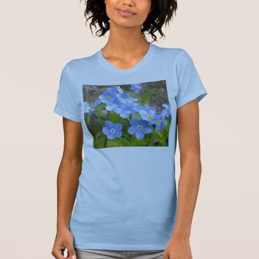 Forget Me Not T-shirt | Zazzle