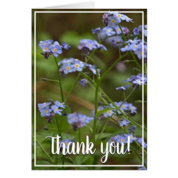 Forget-Me-Not Thank You Card Forget-Me-Not Thank You Card