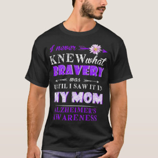 Forget Me Not Until I Saw It In My Mom Alzheimer A T-Shirt