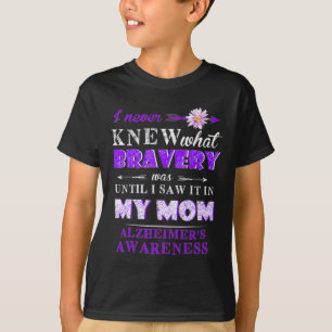 Forget Me Not Until Saw It My Mom Heimerheimer Bra T-Shirt
